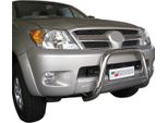 Barra Di Protezione Paraurti Anteriore Per Toyota Hilux 2006-2011 ø63Mm Acciaio Protezione Argento