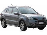 Barra Di Protezione Paraurti Anteriore Per Renault Koleos 2008-2011 ø76Mm Acciaio Nero