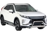 Barra Di Protezione Paraurti Anteriore Per Mitsubishi Eclipse Cross 2018-2020 ø63 Acciaio