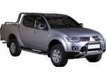 Barra Di Protezione Del Paraurti Anteriore Per Mitsubishi L200 2010-2015 ø63Mm Acciaio Argento