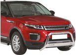 Barra Di Protezione Paraurti Anteriore Per Range Rover Evoque 2016-2021 ø63Mm Acciaio Argento