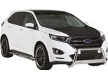 Barra Di Protezione Del Paraurti Anteriore Per Ford Edge 2014-2018 ø63Mm Acciaio Protezione Argento