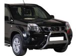 Barra Di Protezione Paraurti Anteriore Per Nissan X-Trail 2011-2014 ø63Mm Acciaio Argento