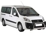 Barra Di Protezione Paraurti Anteriore Per Fiat Scudo 2007-2016 ø63Mm Acciaio Protezione Argento