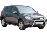 Barra Di Protezione Paraurti Anteriore Per Toyota RAV4 XA30 2009-2010 ø76Mm Acciaio Argento