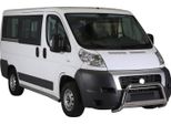 Barra Di Protezione Paraurti Anteriore Per Fiat Ducato 2006-2013 ø63Mm Acciaio Protezione Argento