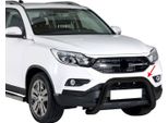 Barra Di Protezione Paraurti Anteriore Per Ssangyong Musso 2018-2025 ø76Mm Acciaio Nero