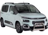 Barra Di Protezione Paraurti Anteriore Per Citroen Berlingo 2018-2025 ø63Mm Acciaio Argento