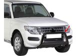 Barra Di Protezione Paraurti Anteriore Per Mitsubishi Pajero 2015-2021 ø63Mm Acciaio Nero