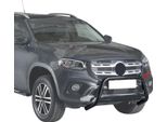 Barra Di Protezione Paraurti Anteriore Per Mercedes Classe X 2017-2020 ø63Mm Acciaio Nero