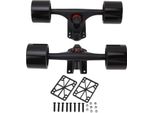 2Pcs 7 Pollici Skateboard Camion Con Ruote 65X51Mm Longboard Combo Set Lega Di Alluminio