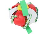 Giocattolo Per Cani Flying Saucer Ball Abbigliamento Resistente All'acqua Disco Interattivo Per Cani Per Giochi All'aperto Rosso