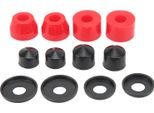 Set Di Boccole Per Skate Board Boccole Di Ricambio Inpoliuretanoper Smorzamento 90A Per 4 Ruote Rosso