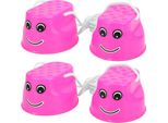 2 Paia Di Bambini Attrezzature Di Formazione Addensare Camminare Trampoli Scarpe Bambini Equilibrio Piedi Camminare Toyred
