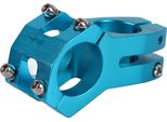 31,8 Mm In Lega Di Alluminio Manubrio Mountain Bike Attacco Fisso Accessori Ciclo (Blu)