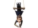 Statua Di Fata Dell'altalena In Resina, Ornamento Da Appendere All'albero, Figura Dondolante Per Giardino All'aperto