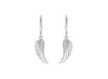 Paar OhrhäNger Vivance "925/- Sterling Silber Rhodiniert Zirkonia", Weiß (Weiß, Weiß), Ohrringe, Damen, One-Size, Silber 925 (Sterlingsilber)