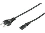 Microconnect PE030712 Cavo Di Alimentazione Nero Con Accoppiatore CEE7/16 C7 Da 1,2 M (AC015-1.2)