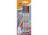 Penne Bic Con Punta In Fibra Intensity Medium Classic Confezione In Blister Da 4 Pezzi