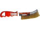 Spazzola Metallica In Ottone Awtools Con Manico In Plastica
