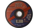 Disco Da Taglio In Acciaio Incoflex + Acciaio Inossidabile (Inox) 125 X 1,0 X 22,2 Mm