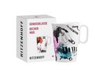 Ritzenhoff Kaffeetasse Genussklasse 003, Lenka KüHnertová, Porzellan, 335 Ml, 3731003