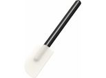 Rosti Teigschaber Classic S, Spachtel, Melamin, Silikon, Schwarz, 20 Cm, 23739