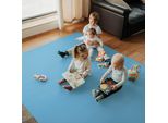 Tappeto Per Gattonare Sanosoft Xxl 180X200Cm Azzurro