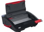 Gbc Combbind CB20 Rilegatrice A Pettine 240 Fogli Nero, Rosso