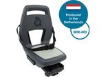 Qibbel Sedile Posteriore Junior 6+ Mik-Hd Portapacchi Grigio