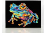 Diamond Dotz - Diamante Che Dipinge La Rana Dell'albero Al Neon