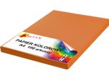 Carta Colorata A4 120G Arancione 100 Fogli