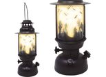 Lanterna Vintage Di Halloween Scheletro Nero Fantasmi Design Rumoroso Decorazione Spaventosa Lampada Decorazione Da Interno Esterno Nero, Colore: Nero