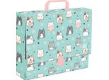 Cartella A4 9Cm Charming Cats St.Right Majewski
