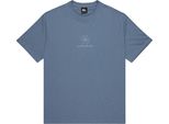 Quiksilver Cl Skipping Stones - Maglietta A Maniche Corte Blu M Uomo Blu M