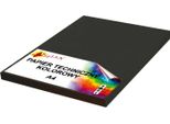 Carta Tecnica A4 180G Nero Chiaro - Grafite Antracite 50 Fogli