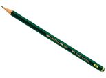 Faber-Castell 119000 Matita Castell® 9000 - Hb, Verde Scuro