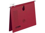 Elba Cartella Sospesa Chic Ultimate, Din A4, Pinzatura Commerciale Rossa, Estremamente Resistente Canson - 25 Pezzi (85741 Ro)