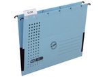Elba Tasca Appesa Chic Ultimate, Din A4, Blu, Chiusa Lateralmente, Estremamente Resistente Canson - 25 Pezzi (85743 Bl)