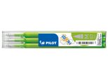 Pilot BLS-FR7-LG Ricarica Roller Frixion BLS-FR7 - 0,4 Mm, Verde Chiaro, Confezione Da 3