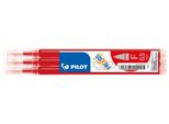 Pilot BLS-FR5-S3-R Ricarica Roller Frixion BLS-FR5 - 0,3 Mm, Rosso, Confezione Da 3