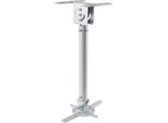 Manhattan 424851 Manhattan Deckenhalterung Beamer Universal Bis 20Kg Silber