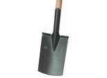 Vanga Per Edilizia LÖWe 285X185/180 Mm Misura 2 Forma Giardiniere Con Protezione Per Gradini E Impugnatura A T In Frassino