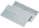 Mayer-Network 30005366 Buste Riciclate - Din Lungo (220X110 Mm), Con Finestra, Autoadesive, 75G/Mq, 1.000 Pezzi