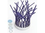 Ratioparts Spazzola Per Erbacce 25,4 Mm Ø-Alesaggio 18 Fili Per Decespugliatore - Decespugliatore Octo Pro , Blu
