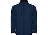 Roly SS6436 | Giacca Softshell Nebraska Da Uomo, Idrorepellente E Antivento - Colore: Navy Blue 55 - Taglia: L