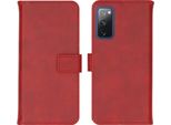 Custodia Per Cellulare Imoshion Per Samsung Galaxy S20 Fe - Flip Cover Libreria Flip - Rosso