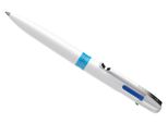 Schneider 138049 Biro A Quattro Colori Take 4 - Indelebile, M, Bianco