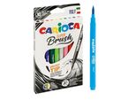 Penne Con Punta A Pennello Carioca 10 Colori