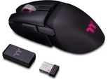 Thermaltake Argent M5 - Ambidestro - Ottico - Rf Wireless + Bluetooth + Usb Type-A - 16000 Dpi - Nero